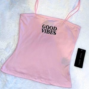 Faded Rose Tank Top Size S